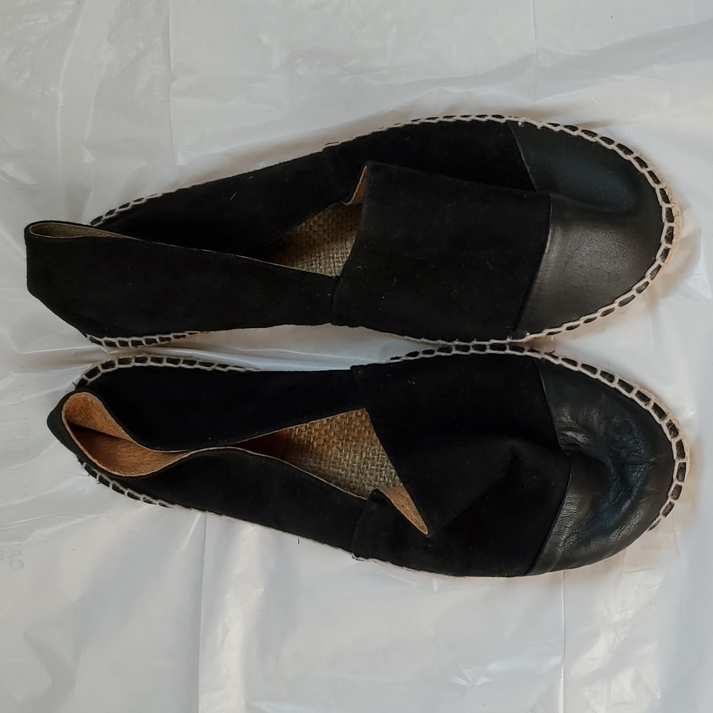 Black Topshop koala espadrilles. Size 40.